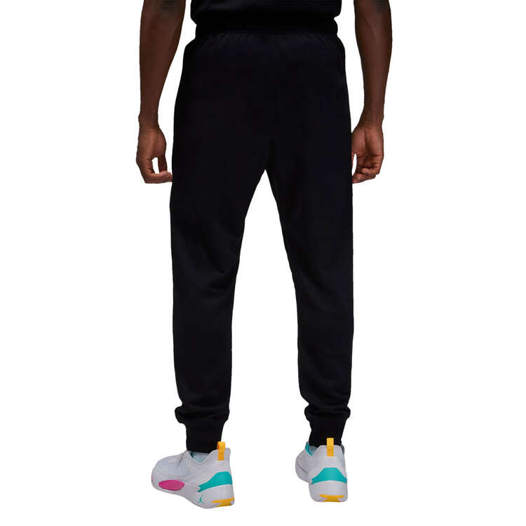 Jordan Mens Dri-FIT Mens Graphic Fleece Pants, Black, rebel_hi-res