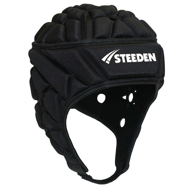 Steeden XP Premium Headgear, Black, rebel_hi-res