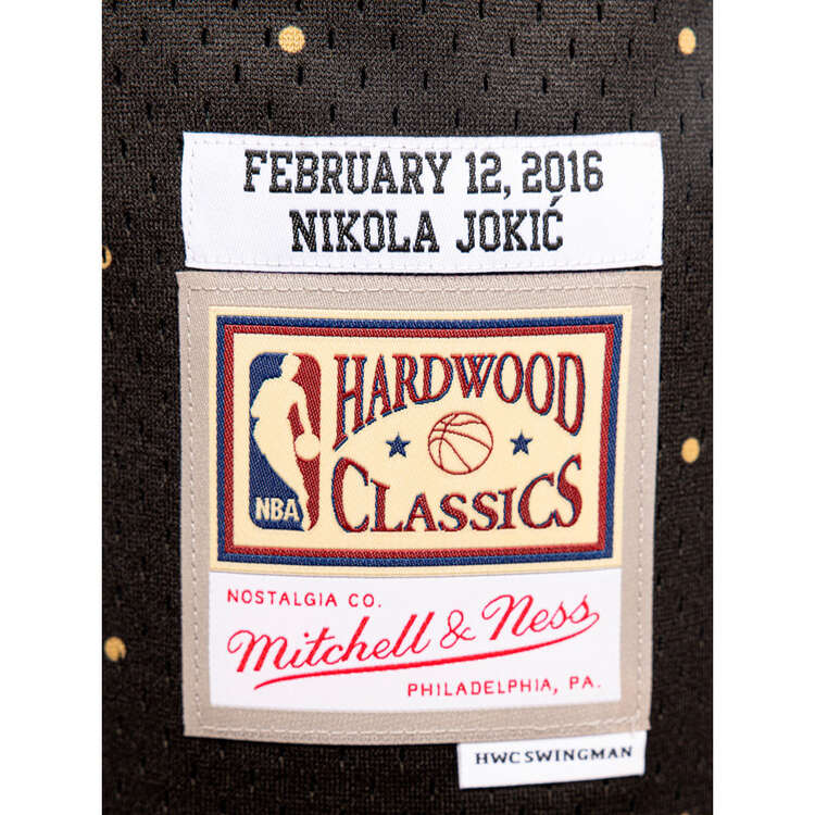 Mitchell & Ness All-Star Nikola Jokić 2016/17 Basketball Jersey, Black, rebel_hi-res