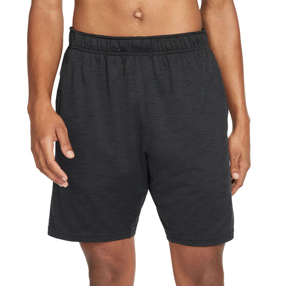 Nike Mens Yoga Dri-FIT Shorts, Black, rebel_hi-res