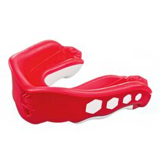 Shock Doctor Gel Max Fruit Punch Flavour Fusion Mouthguard Red Adult, Red, rebel_hi-res
