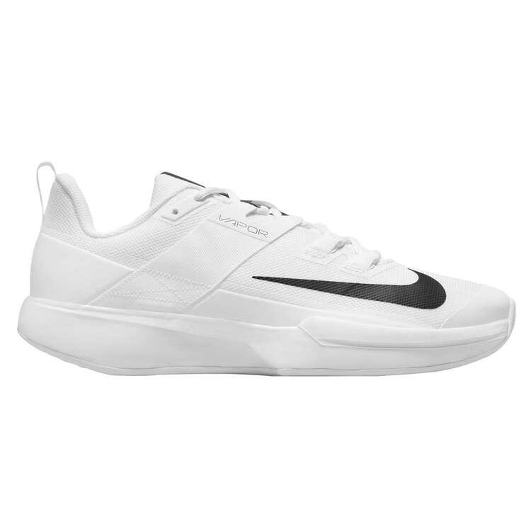 NikeCourt Vapor Lite Mens Hard Court Tennis Shoes White/Black US 7, White/Black, rebel_hi-res