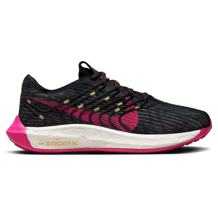 Nike Pegasus Turbo Next Nature Womens Running Shoes Black/Purple US 6, Black/Purple, rebel_hi-res