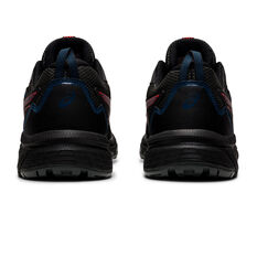 Asics GEL Venture 8 Mens Trail Running Shoes, Black/Red, rebel_hi-res