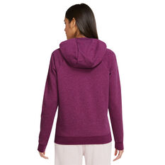 Nike Womens Sportswear Essential Funnel Neck Hoodie, Purple, rebel_hi-res