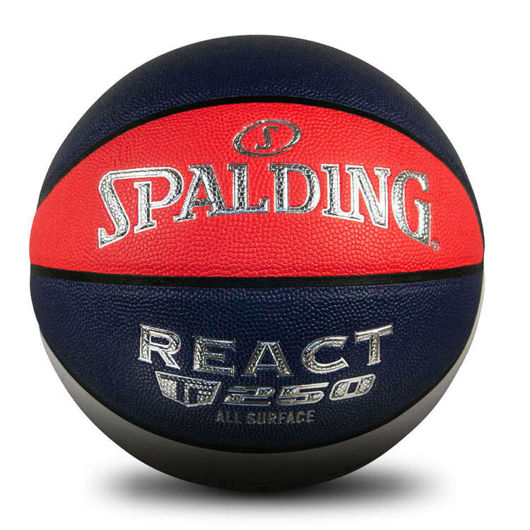 Spalding RWB React TF 250 Basketball Red/Blue 5, Red/Blue, rebel_hi-res
