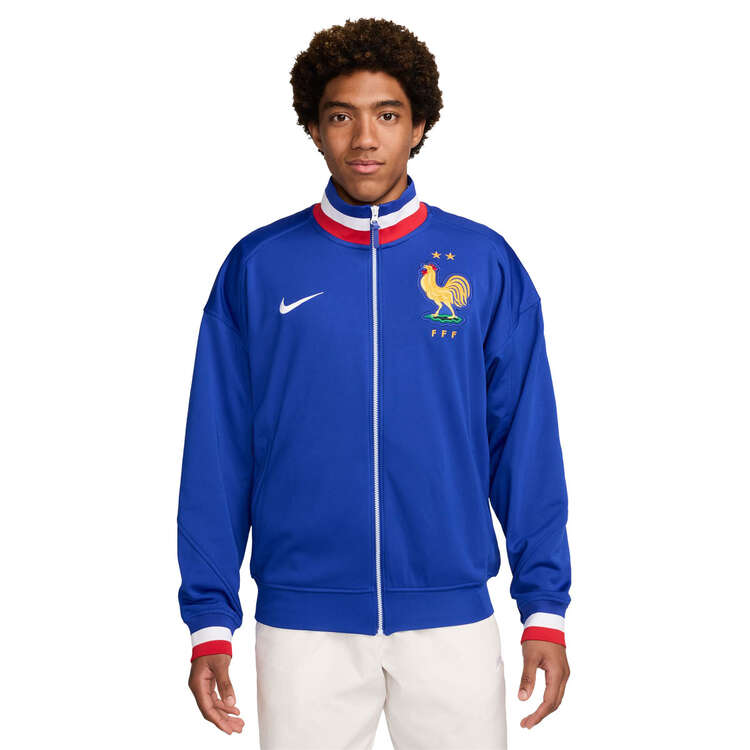 France 2024 Academy Pro Dri-FIT Soccer Jacket Blue S, Blue, rebel_hi-res