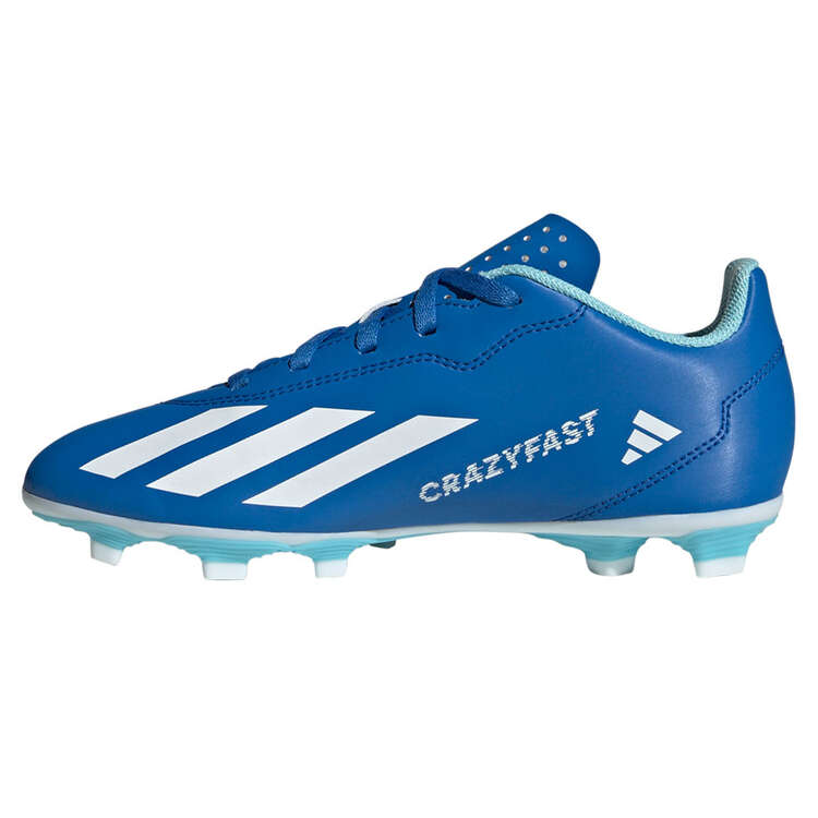adidas X Crazyfast .4 Kids Football Boots Blue/White US 11, Blue/White, rebel_hi-res