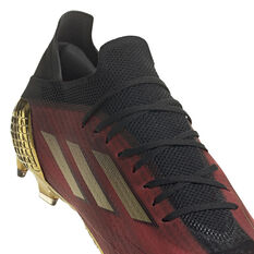 adidas X Speedflow .1 Football Boots, Red/Gold, rebel_hi-res