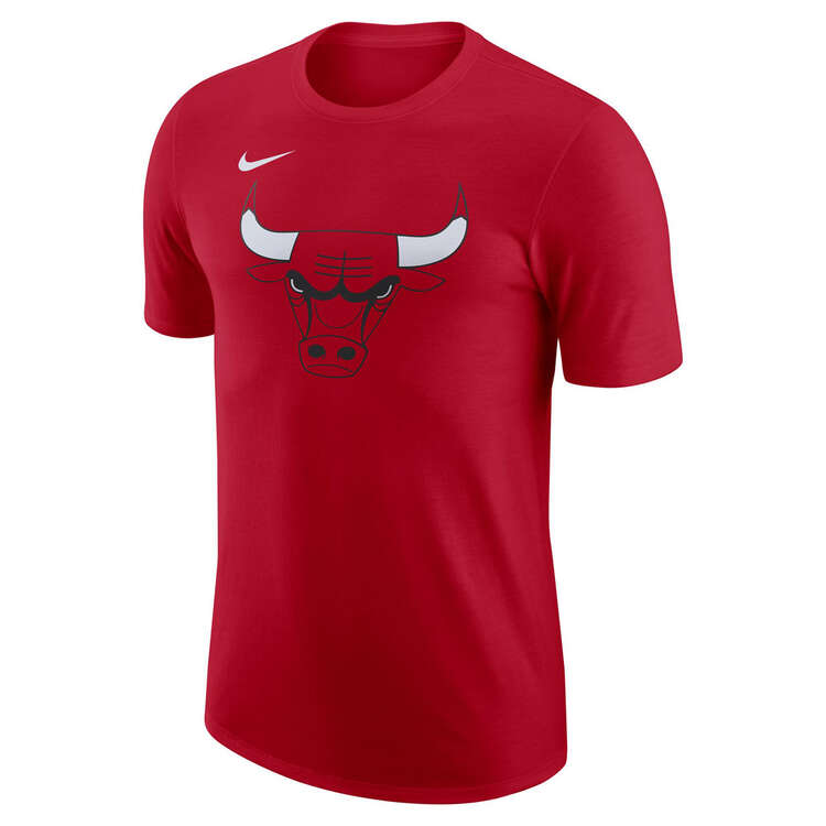 Nike Mens Chicago Bulls Essentials Tee Red S, Red, rebel_hi-res