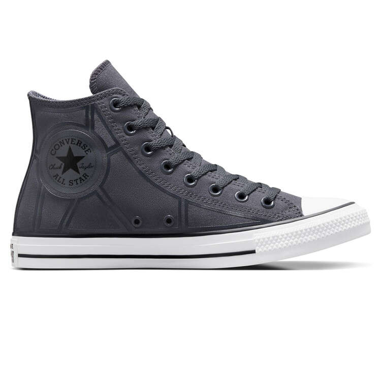 Converse Chuck Taylor All Star High Casual Shoes Black/Grey US Mens 7 / Womens 8.5, Black/Grey, rebel_hi-res