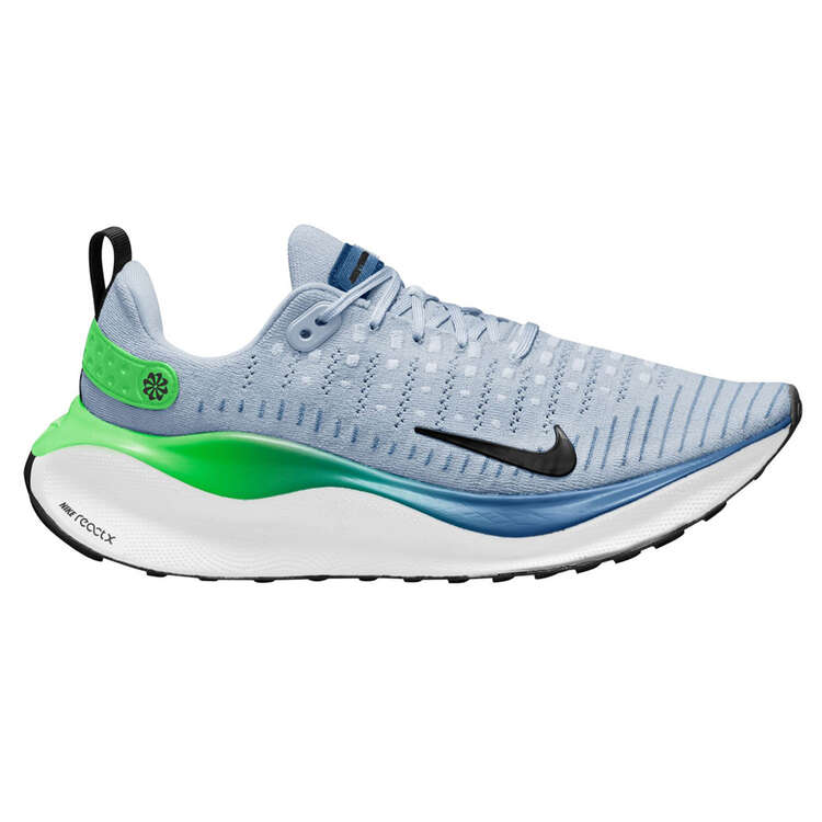 Nike InfinityRN 4 Mens Running Shoes Grey/Green US 7, Grey/Green, rebel_hi-res