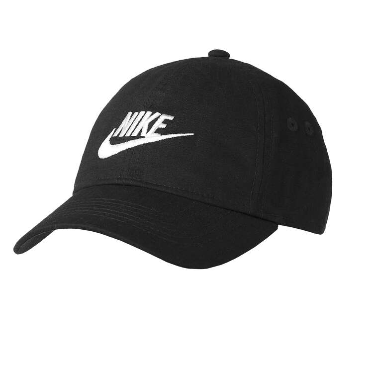 Nike Junior Kids Futura Adjustable Hat Black/White OSFA, , rebel_hi-res