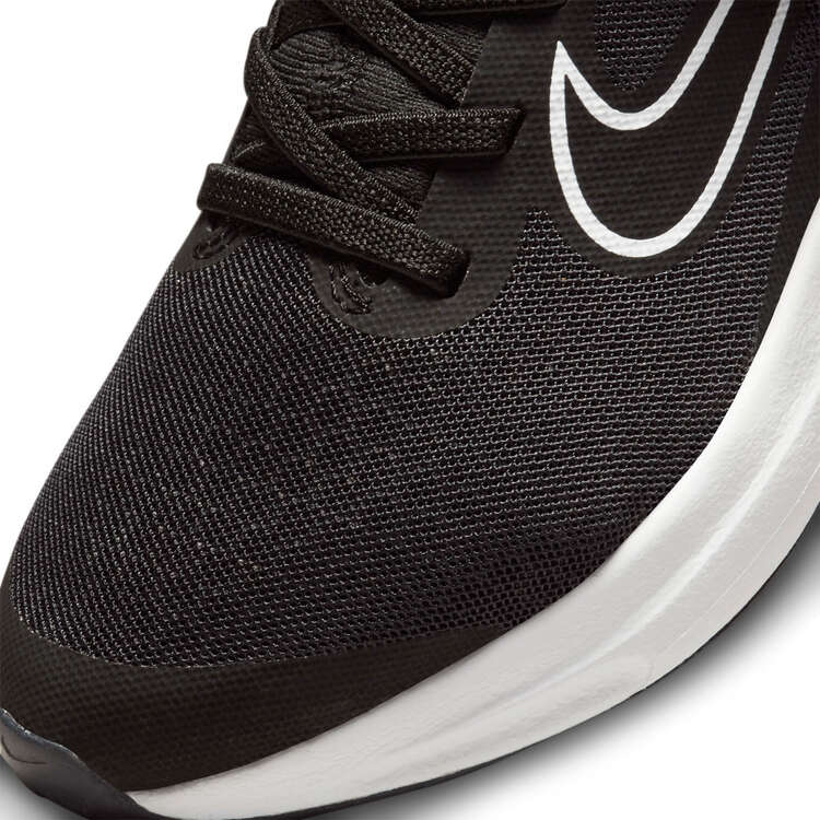 Nike Air Zoom Arcadia 2 PS Kids Running Shoes, Black/White, rebel_hi-res