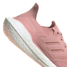 adidas Ultraboost 22 Womens Running Shoes, Pink, rebel_hi-res