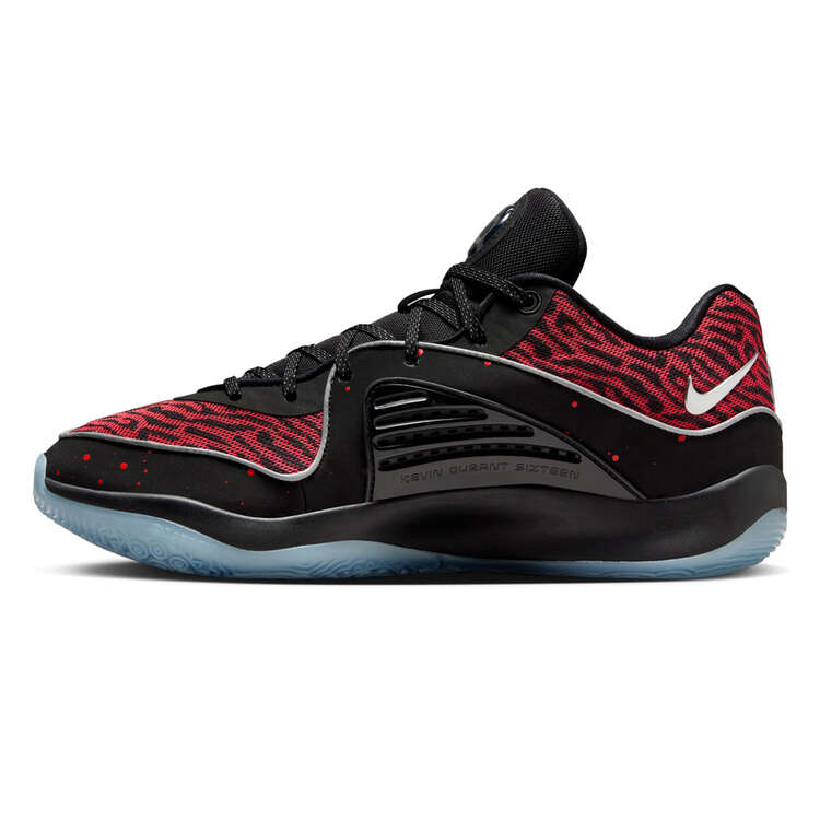 Nike KD 16 Slim Reaper Basketball Shoes, Black/Silver, rebel_hi-res