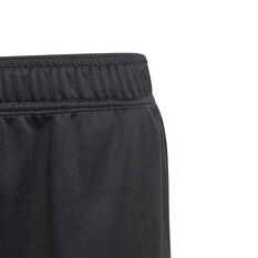 adidas Boys Designed To Move Big Logo Shorts, Black, rebel_hi-res