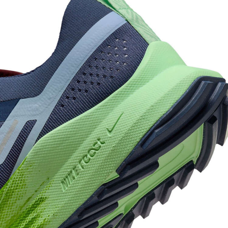 Nike Pegasus Trail 4 Mens Training Shoes, Blue/Green, rebel_hi-res