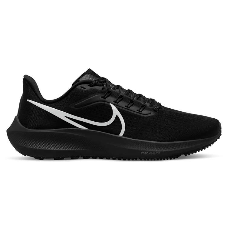 Nike Air Zoom Pegasus Womens Running Shoes Black/Silver US 9.5 | Rebel Sport