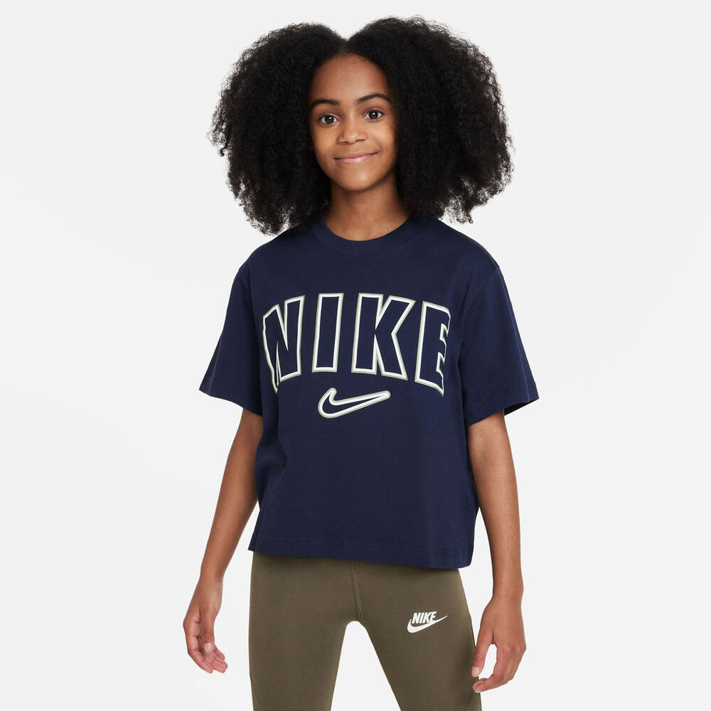 Nike Girls Sportswear Boxy Print Tee | Rebel Sport