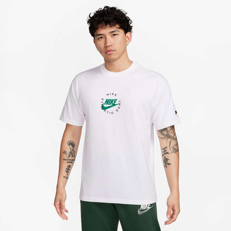 Nike Mens Sportswear Athletic Department Tee White XL, White, rebel_hi-res