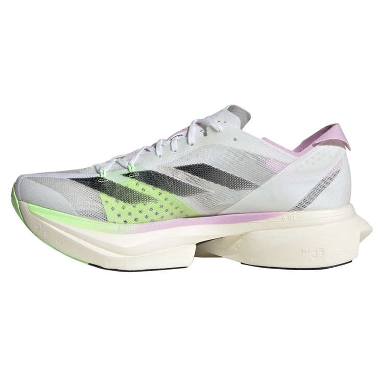 adidas Adizero Adios Pro 3 Mens Running Shoes Green/Purple US 8, Green/Purple, rebel_hi-res