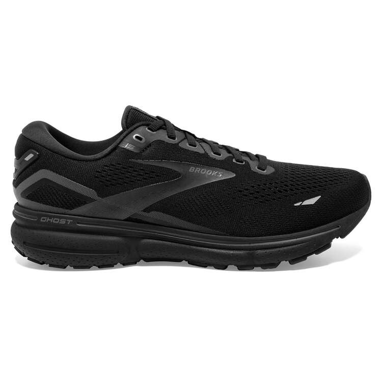Brooks Ghost 15 D Womens Running Shoes Black US 6.5, Black, rebel_hi-res