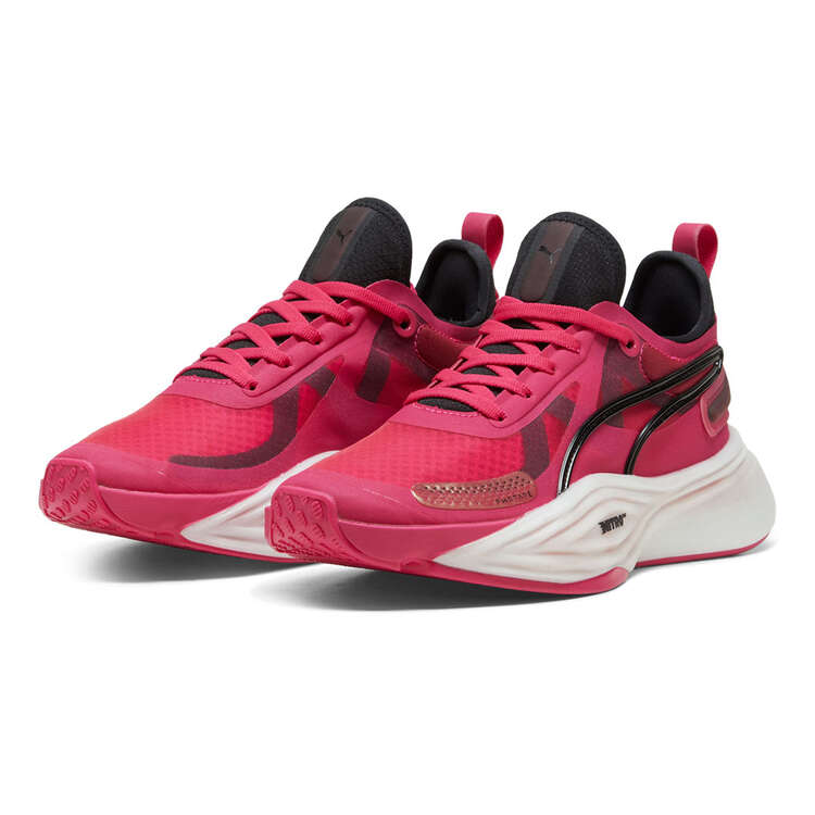 Puma PWR Nitro Squared Womens Training Shoes, Pink/Black, rebel_hi-res