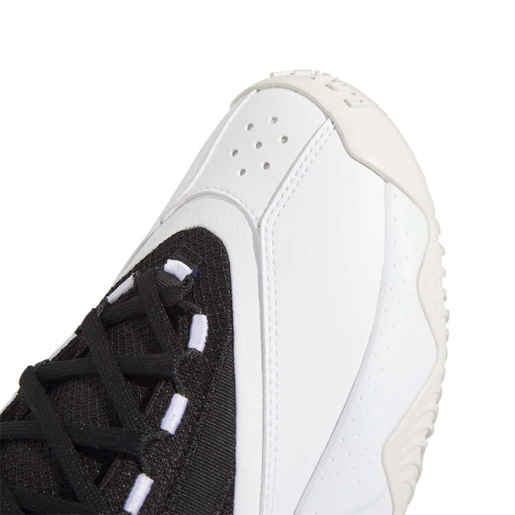 adidas Dame Certified 2 Basketball Shoes, White/Black, rebel_hi-res