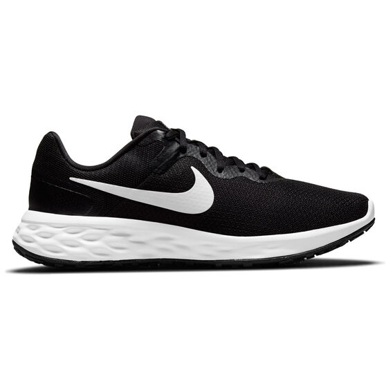 Nike Revolution 6 Next Nature Mens Running Shoes, Black/White, rebel_hi-res