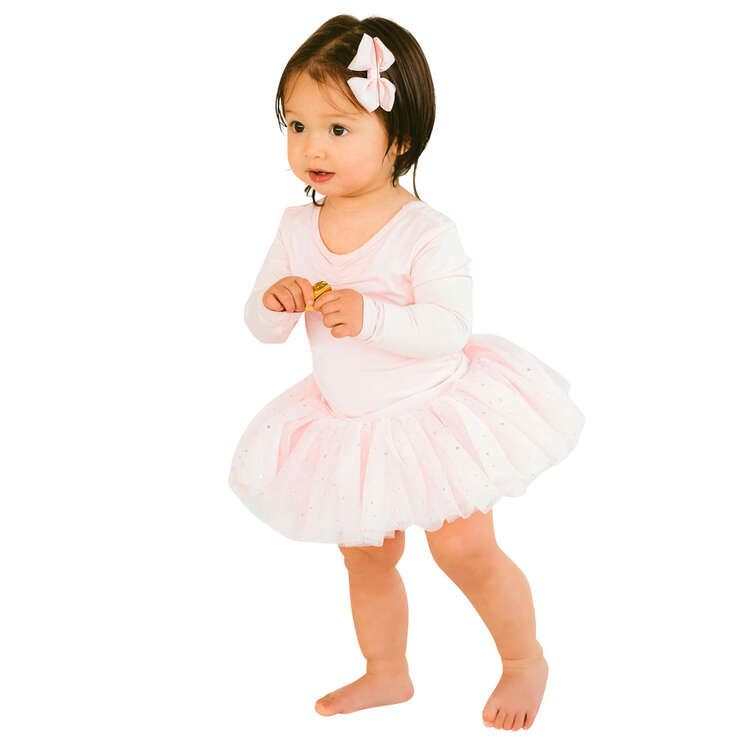 Flo Dance Baby Girl Sequin Tutu Pink 0-3 Months, Pink, rebel_hi-res