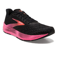 Brooks Hyperion Tempo Womens Running Shoes, Black/Pink, rebel_hi-res