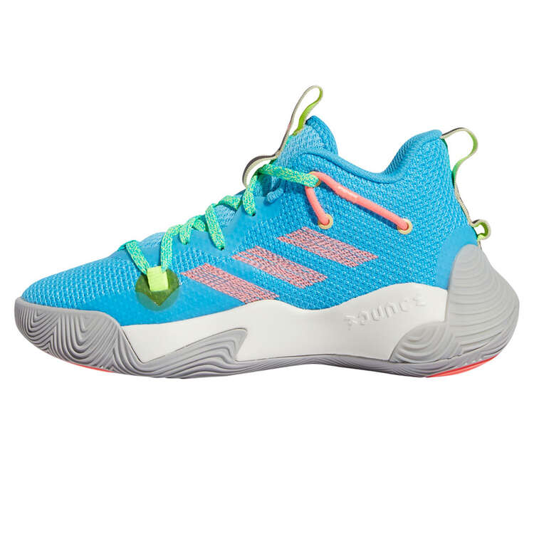 adidas Harden Stepback 3 Kids Basketball Shoes Blue US 4 | Rebel Sport