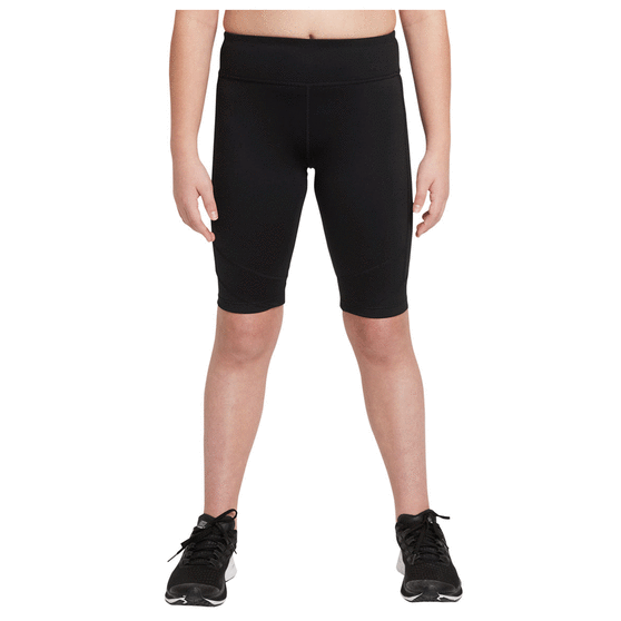 Nike Girls Dri-FIT One Bike Shorts, Black, rebel_hi-res