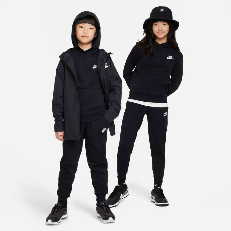Nike Kids Sportswear Club Fleece Pullover Hoodie, Black, rebel_hi-res