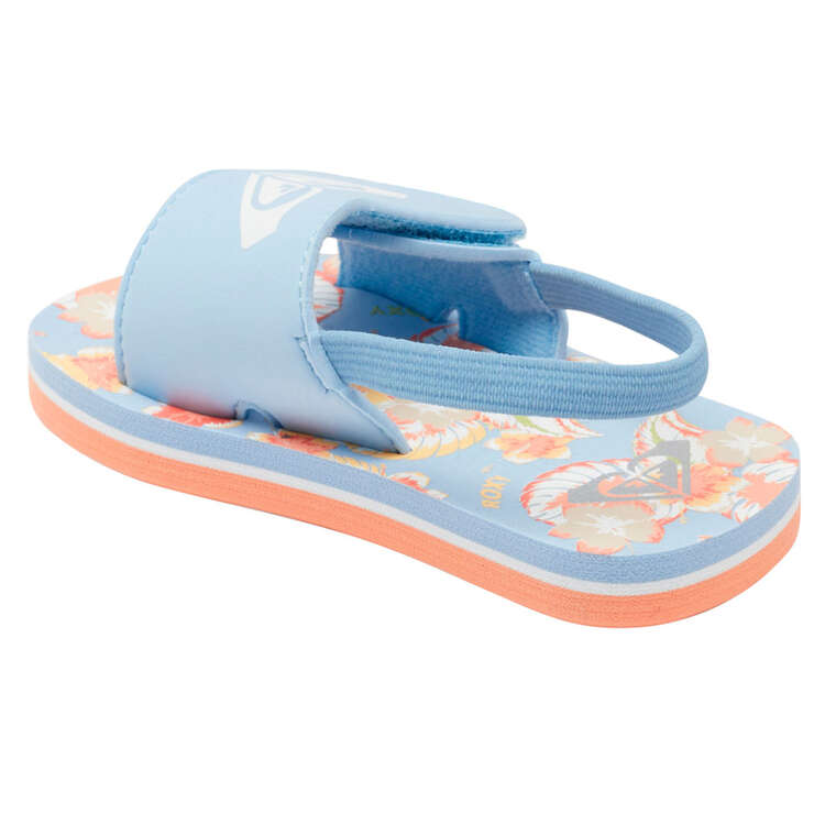 Roxy Finn Toddlers Sandals, Blue/Orange, rebel_hi-res