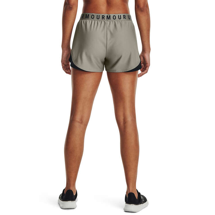 Under Armour Womens Play Up 3.0 Shorts, Green, rebel_hi-res