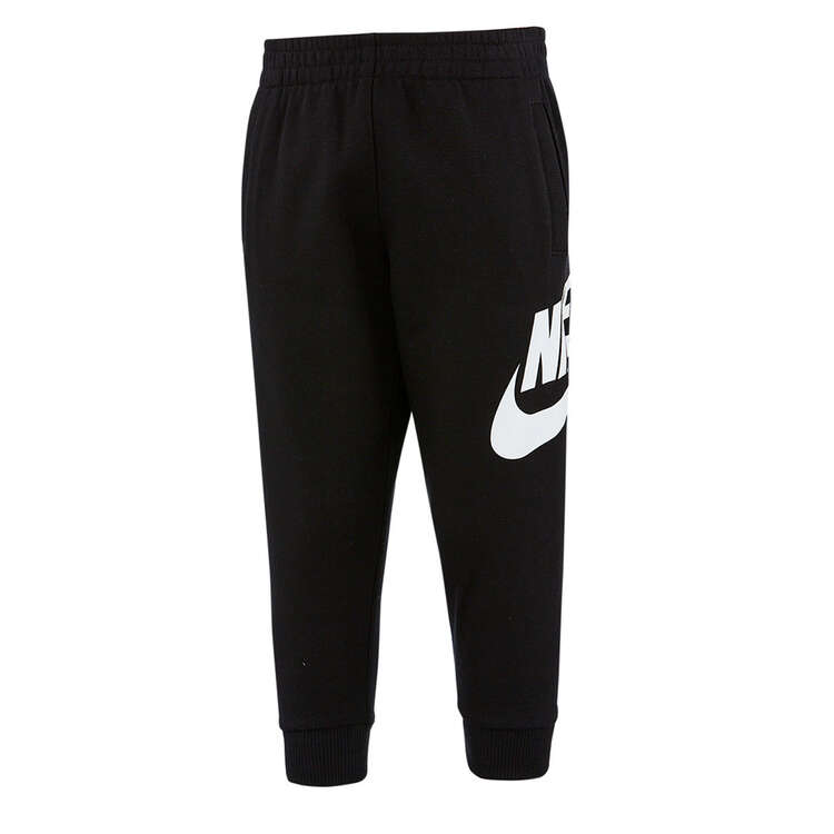 Nike Junior Kids Sportswear Club French Terry Jogger Pants, Black/White, rebel_hi-res