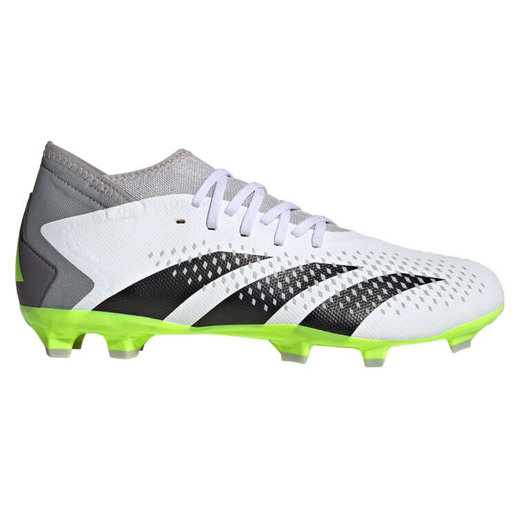 adidas Predator Accuracy .3 Football Boots, White/Black, rebel_hi-res