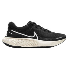 Nike ZoomX Invincible Run Flyknit Womens Running Shoes Black/White US 6, Black/White, rebel_hi-res