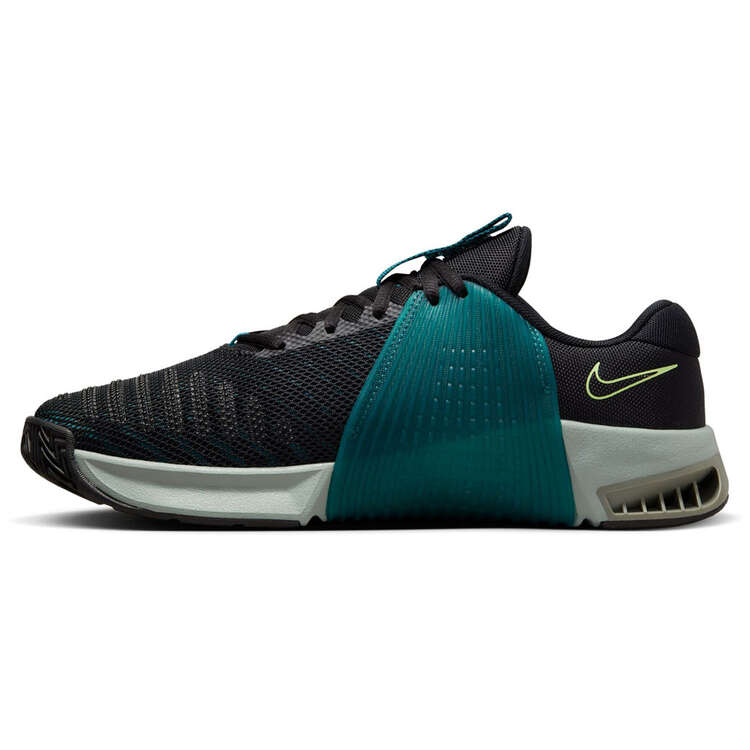 Nike Metcon 9 Mens Training Shoes Black/Green US 7, Black/Green, rebel_hi-res