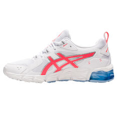 Asics GEL Quantum 180 Womens Casual Shoes White/Coral US 6, White/Coral, rebel_hi-res