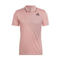 adidas Mens Melbourne Tennis Polo, Pink, rebel_hi-res