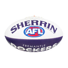 Sherrin AFL Fremantle Dockers Synthetic Ball, , rebel_hi-res