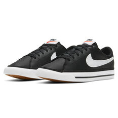 Nike Court Legacy Kids Casual Shoes, Black/White, rebel_hi-res