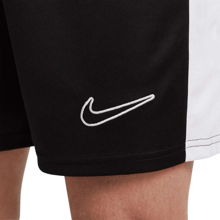 Nike Mens Dri-FIT Academy 23 Football Shorts, Black/White, rebel_hi-res