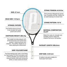 Prince Strike 110 Tennis Racquet, , rebel_hi-res