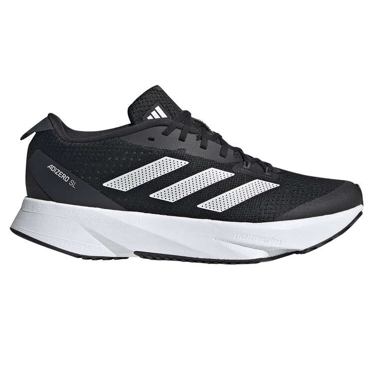 adidas Adizero SL Womens Running Shoes, Black/White, rebel_hi-res