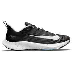 Nike Air Zoom Speed 2 GS Kids Running Shoes Black/White US 1, Black/White, rebel_hi-res