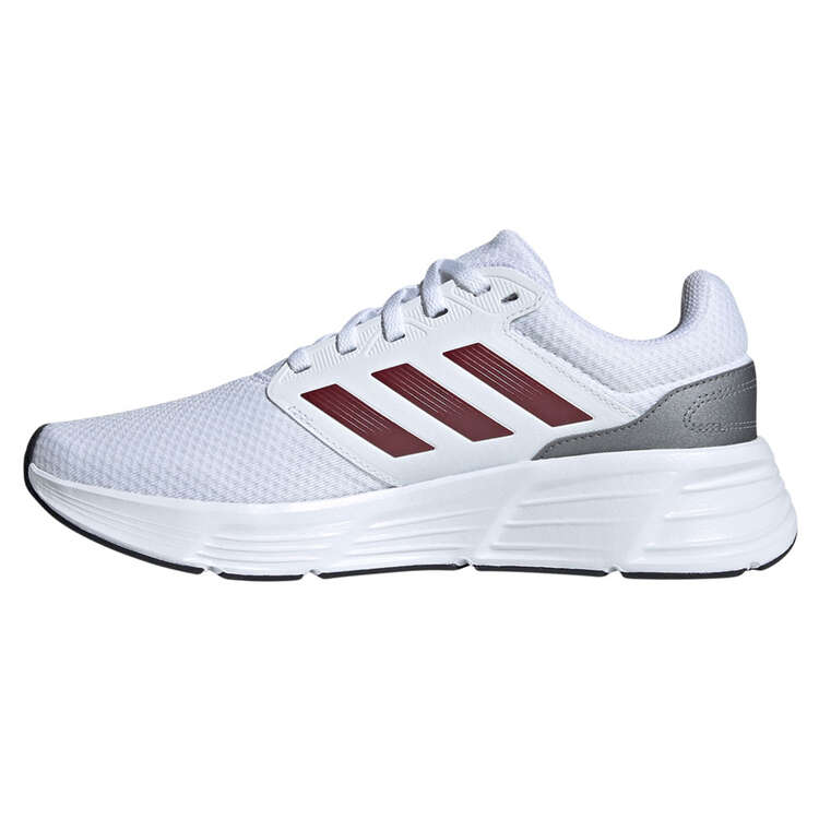 adidas Galaxy 6 Mens Running Shoes, White/Grey, rebel_hi-res